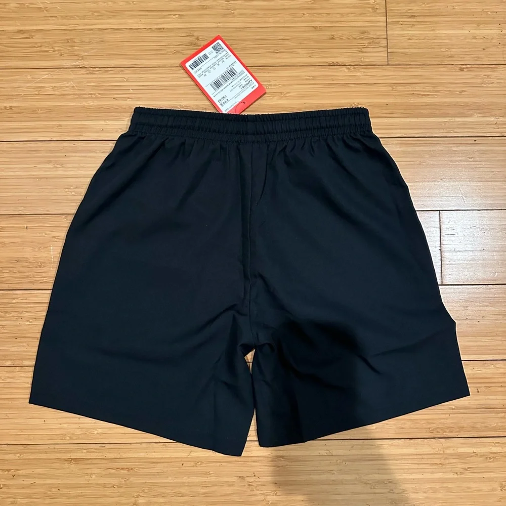 Li-Ning Youth Black Athletic Shorts Size 150 New With Tags